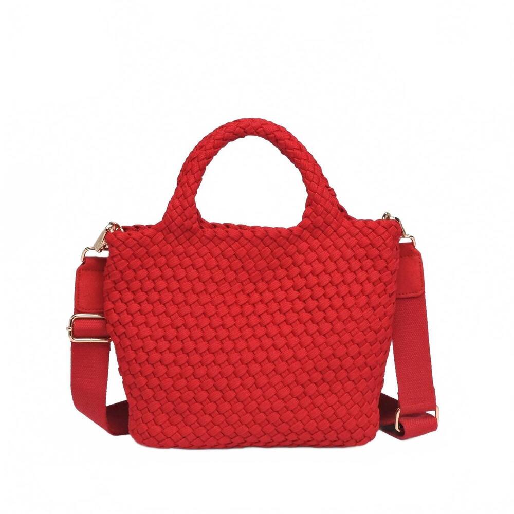 NEW SOL AND SELENE women's sky's the limit small sustainable crossbody bag in re
